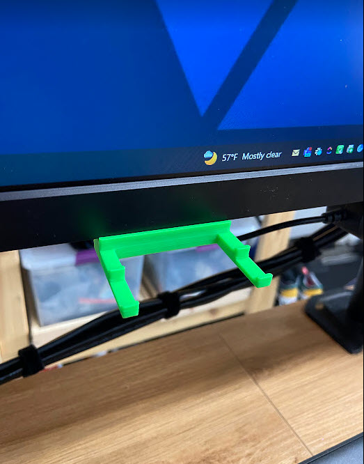 Under Monitor Pen Tray v2