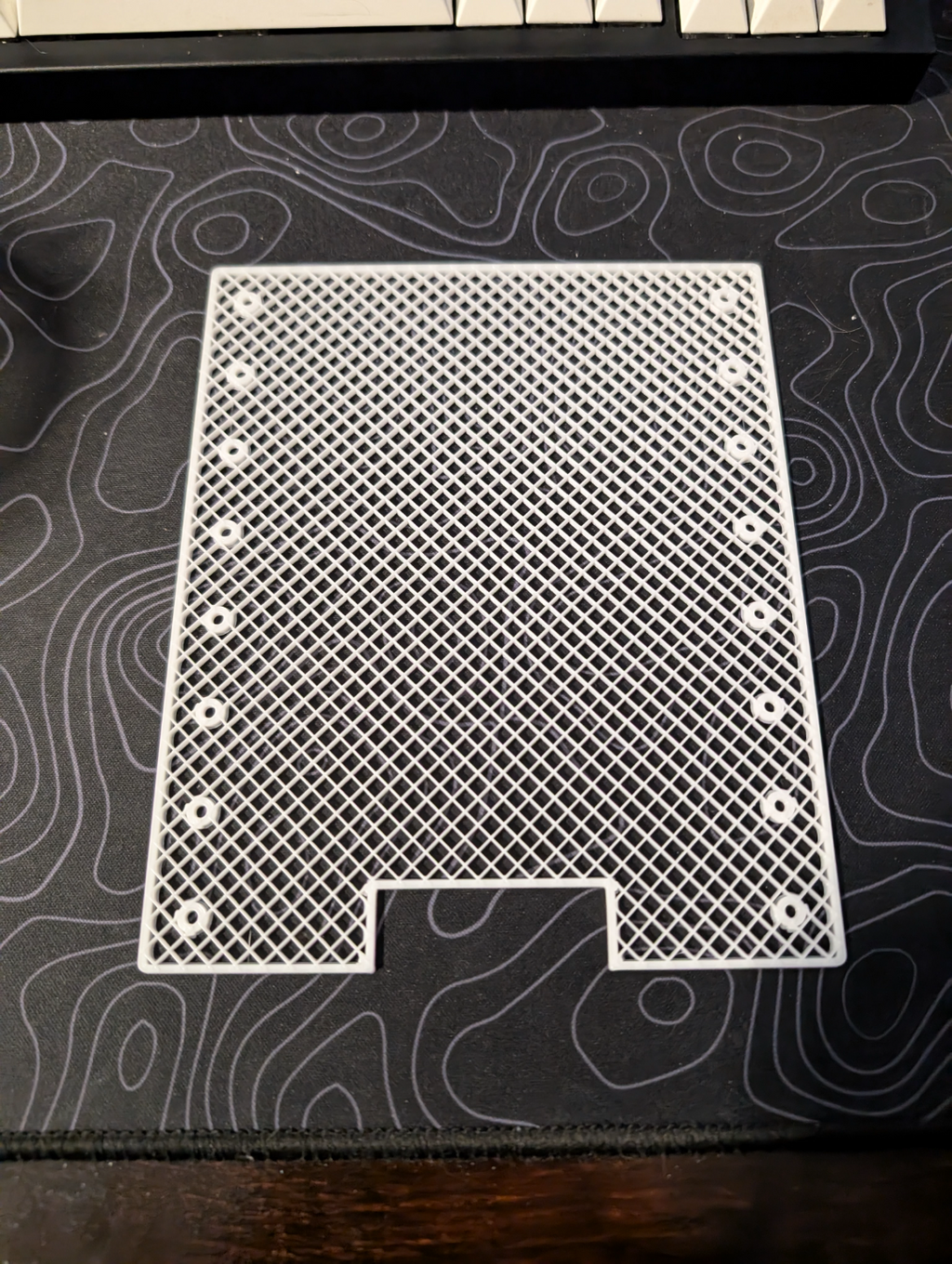 Perforated Panels with Cable Gap
