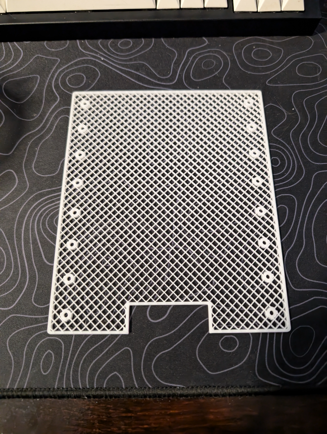 Perforated Panels with Cable Gap