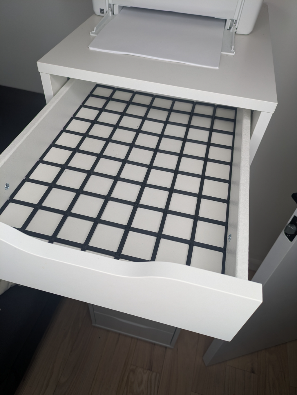 Gridfinity Base for Tall IKEA Alex Drawer 36x116cm