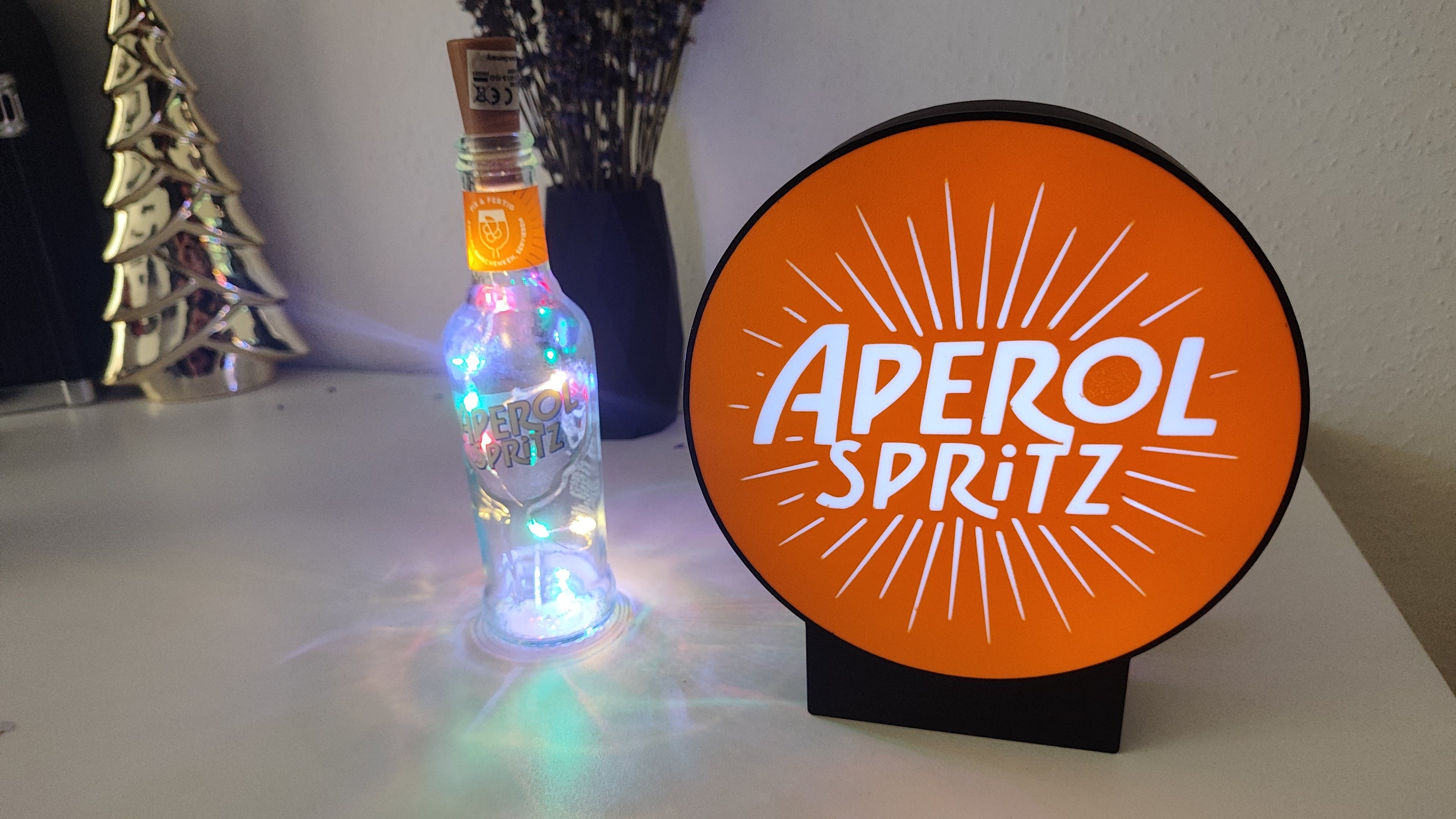 Aperol Spritz Lightbox