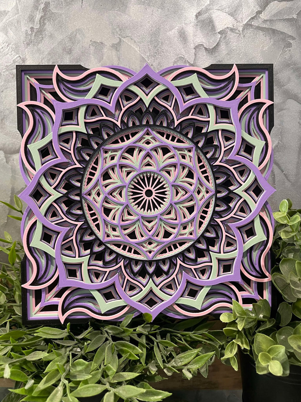Customizable Layered Mandala