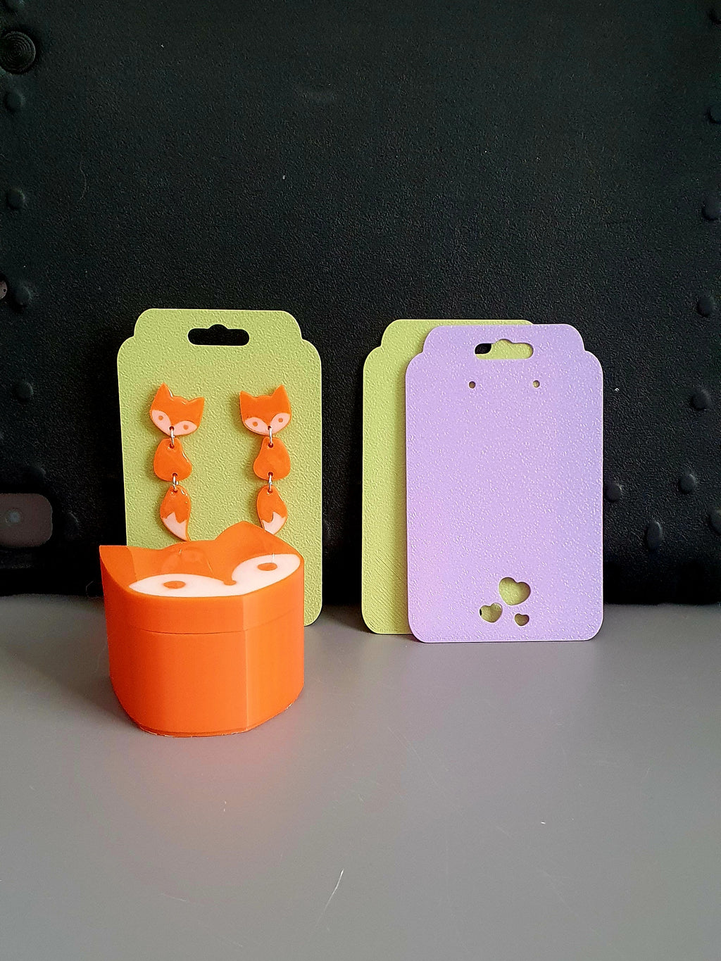 Long & short earrings display Stand - 18min print!