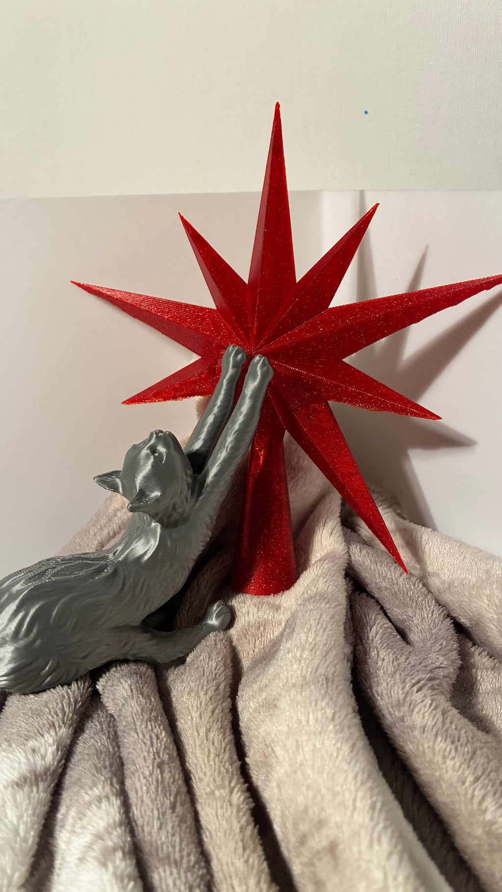 Cat Christmas tree topper