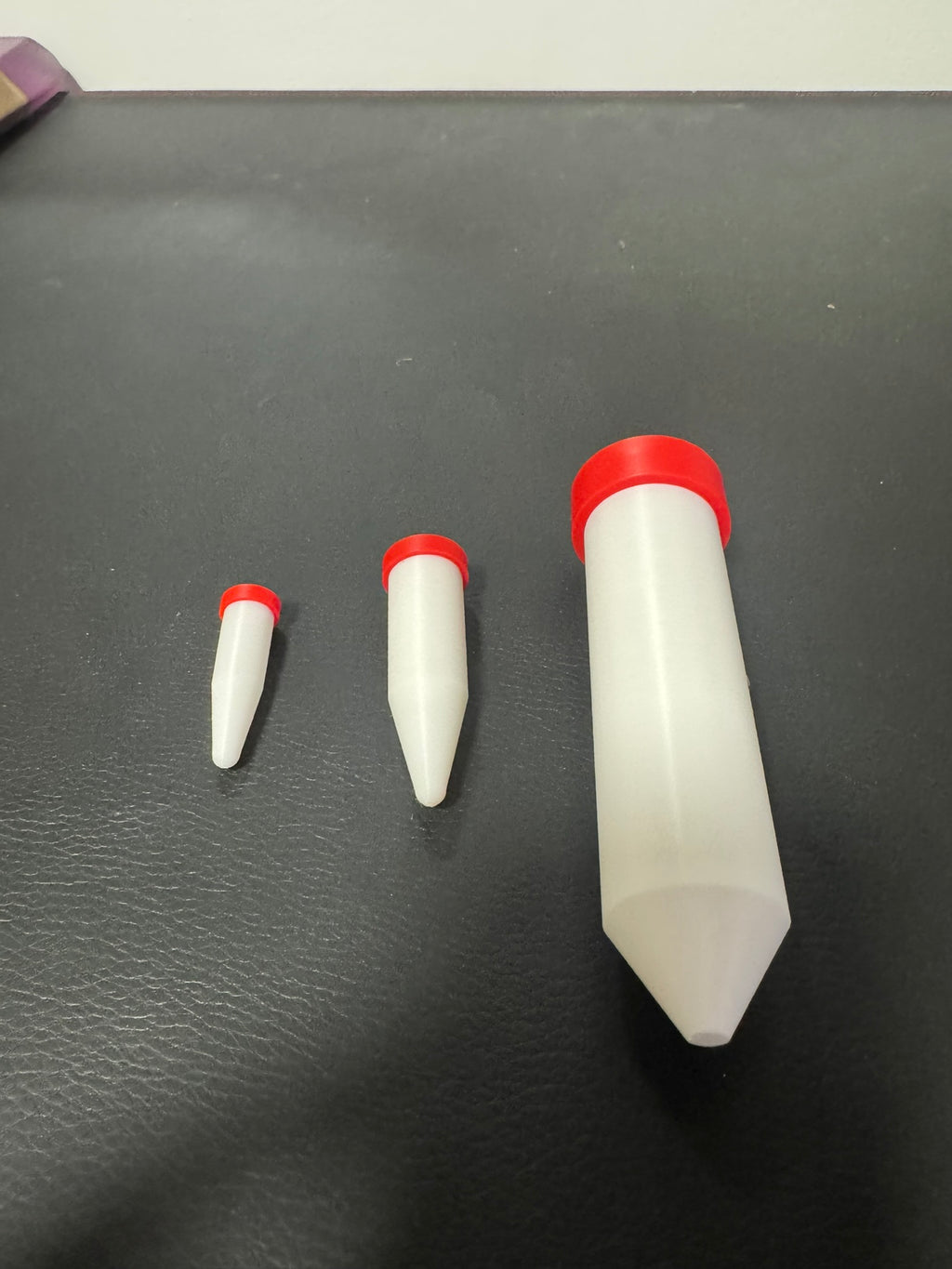 Laboratory test tubes