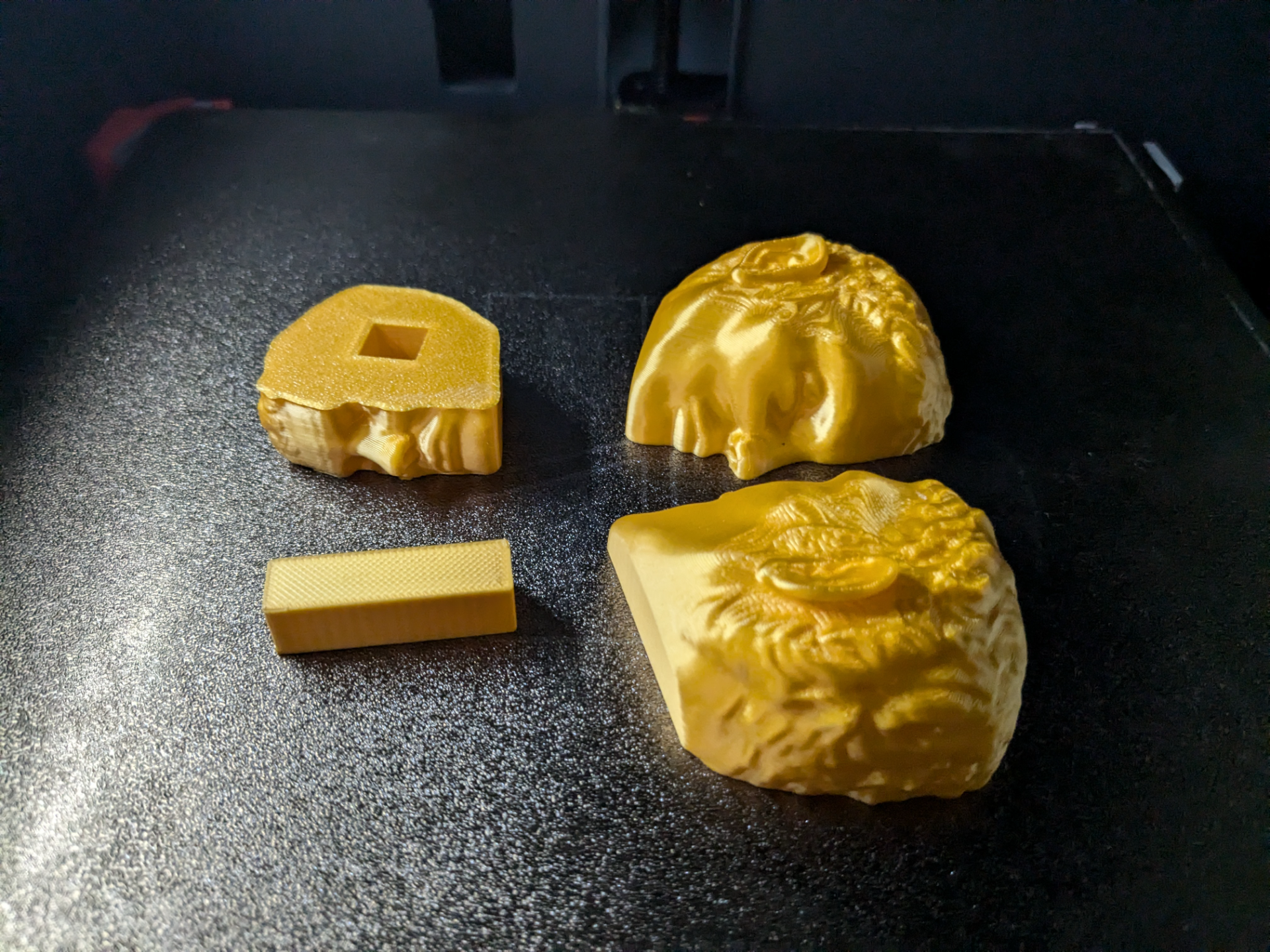 Chaos orb, split for easy printing