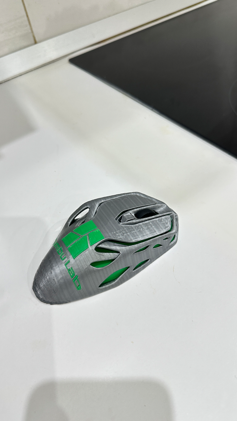 Wireless Mouse 002 - rounded rear logo bambu lab