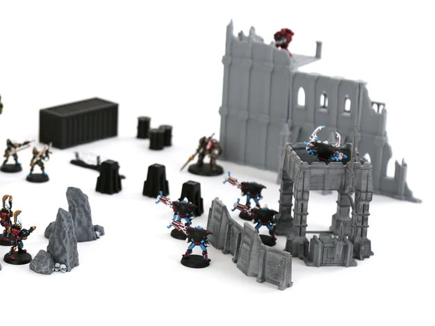 Command Outpost - Wargaming Wall System compatible