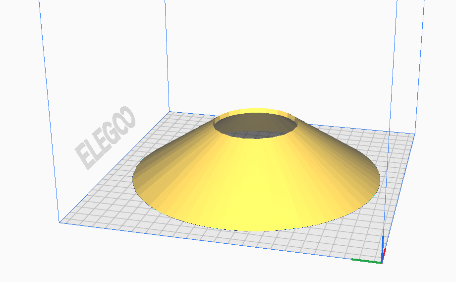 Sports Cone 7.5x7.5 (Soccer, Baseball, Track)