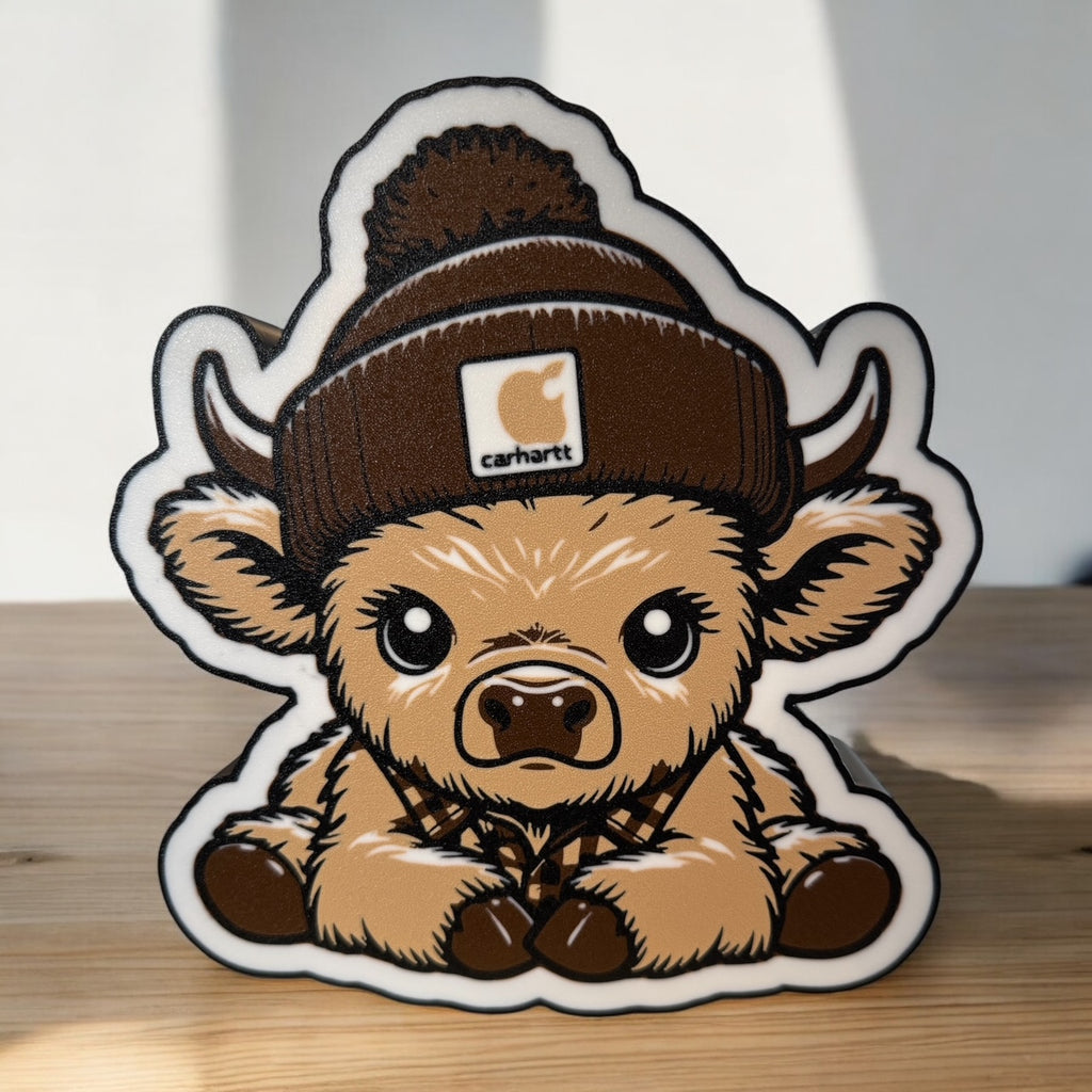 Highland Cow Lightbox