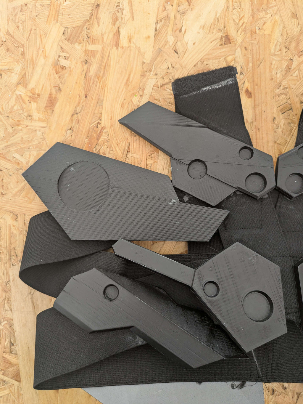 Metal Gear Rising Raiden Chest Armor Clusters