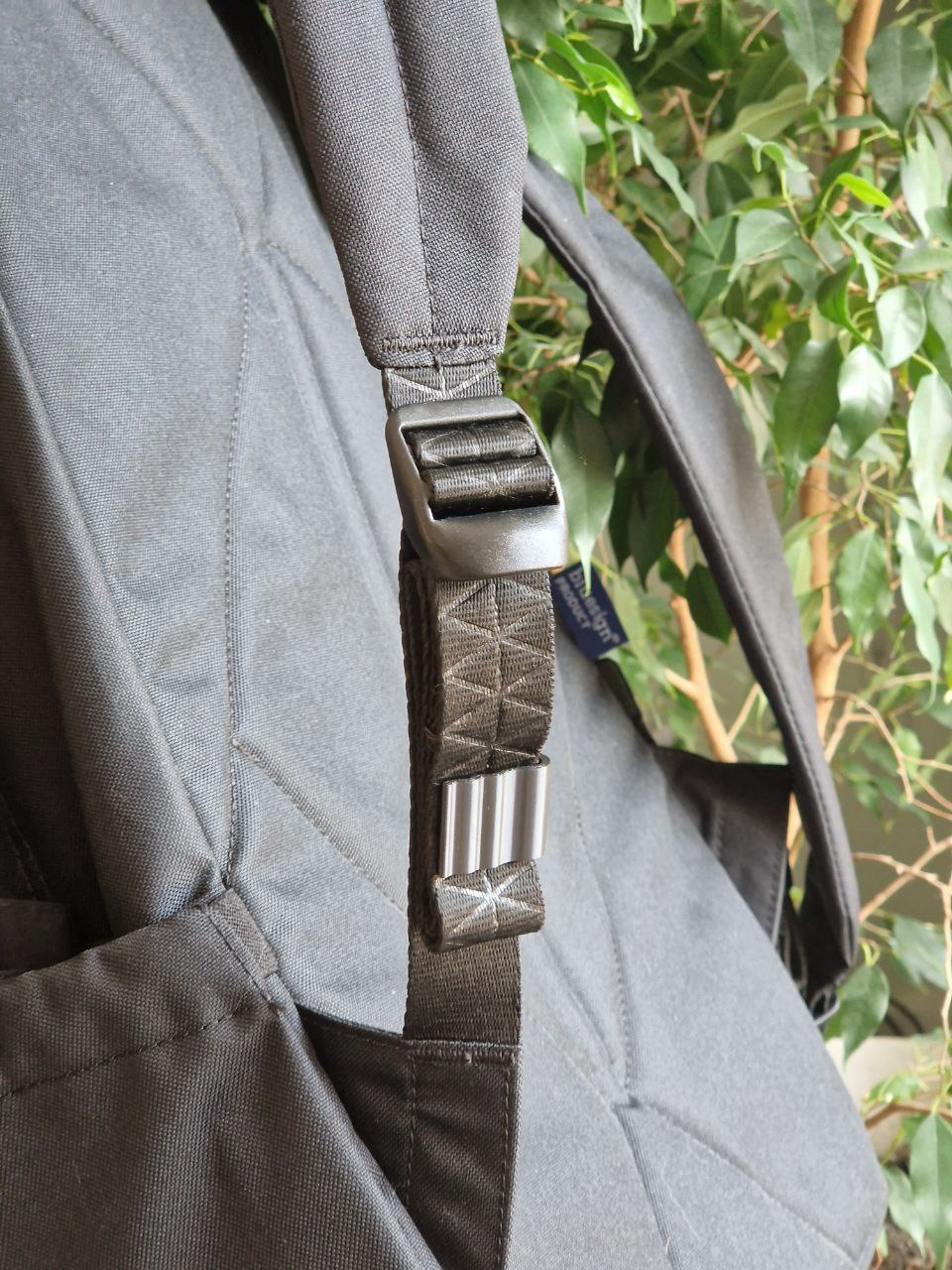 Backpack strip universal clip