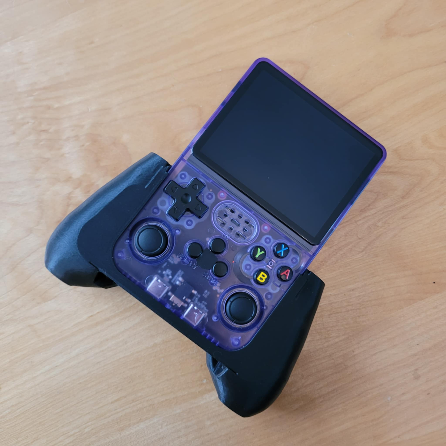 R36S Retro Gaming Console Grip - Pyreling Remix