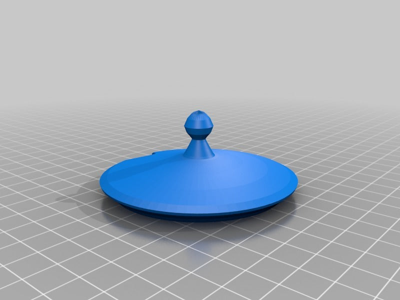 Sugar Bowl with spoon hole