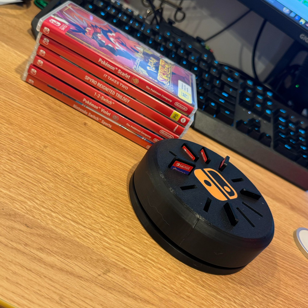 Nintendo Switch Cartridge Holder Carousel