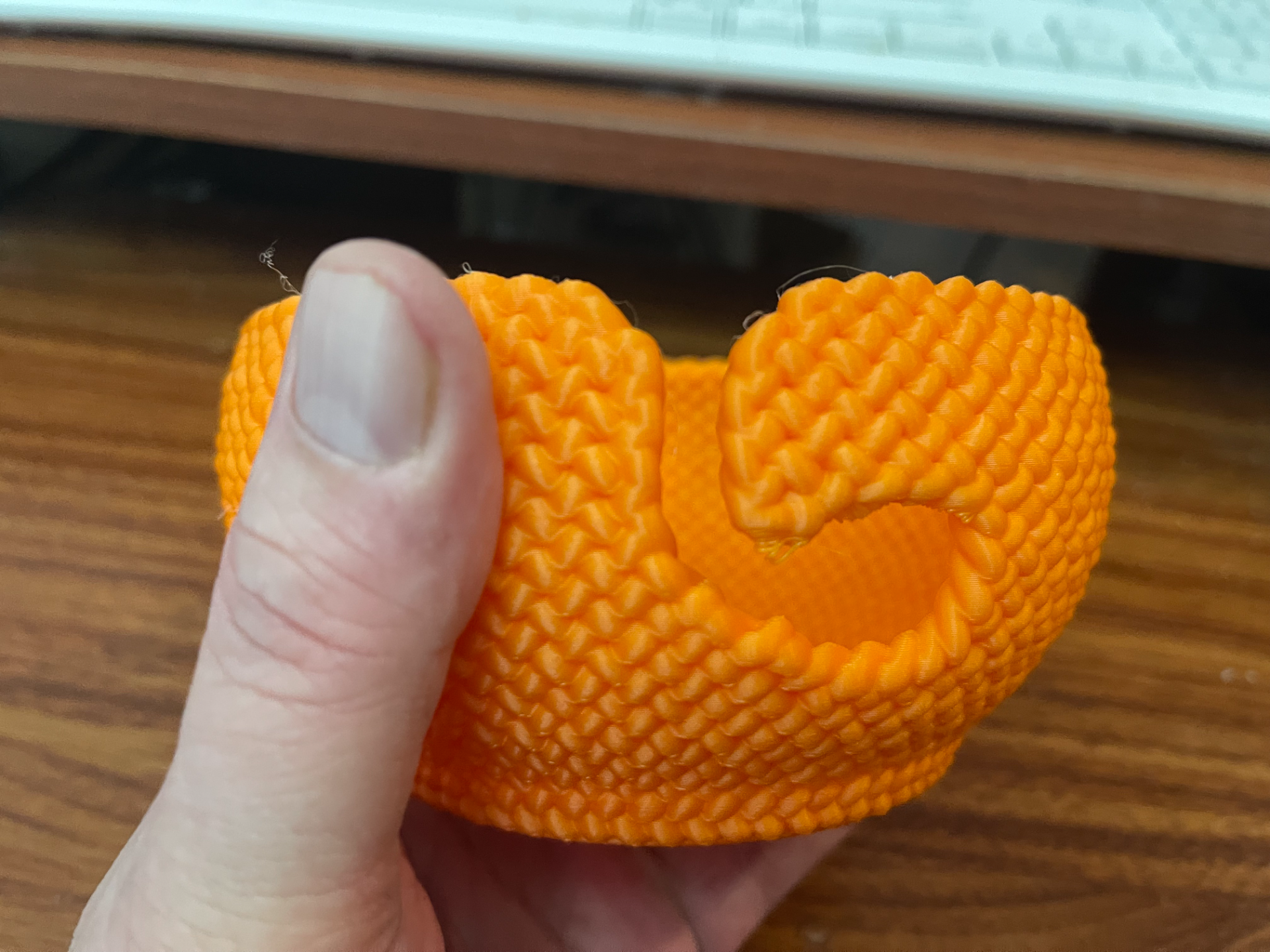 A Knitted Yarn Ball