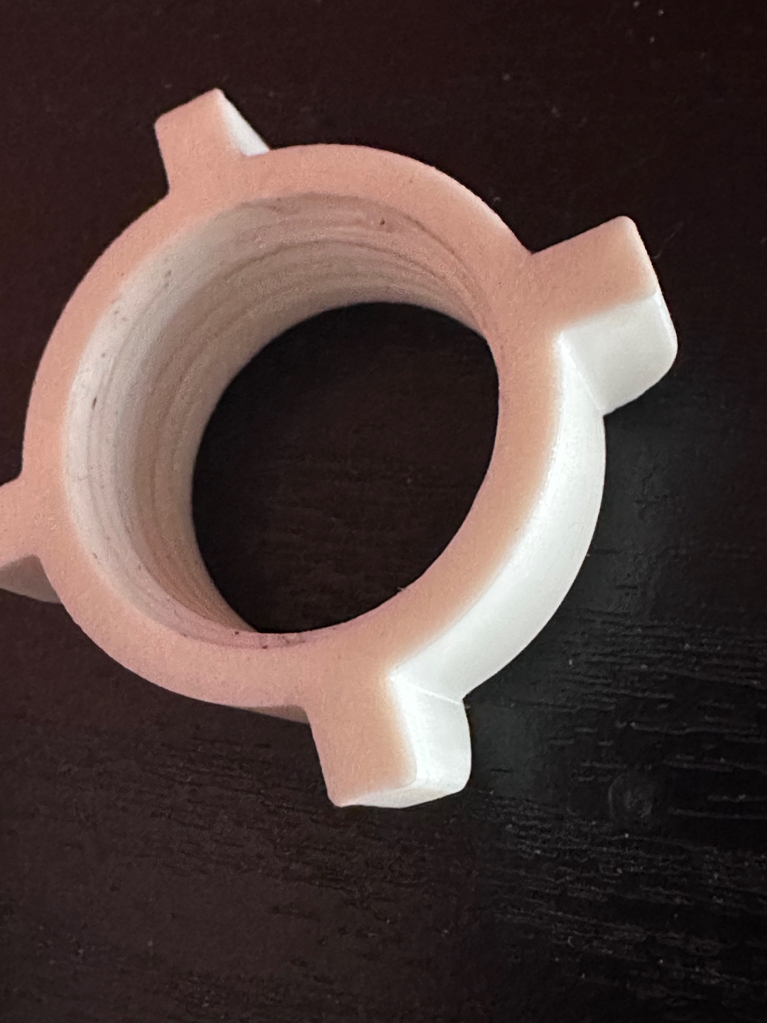 Locking nut for phone holder