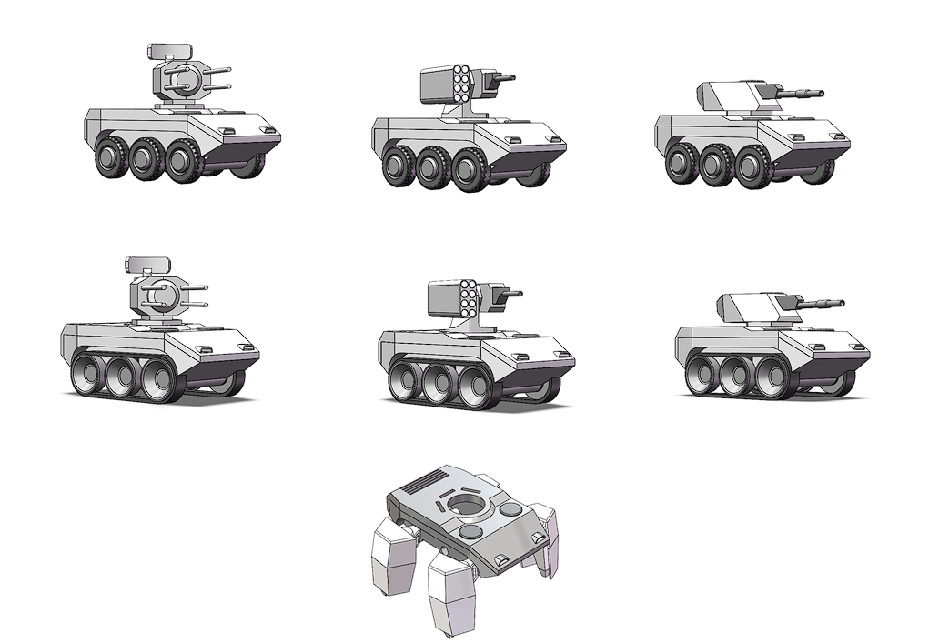 modular light tank 模块化轻型坦克