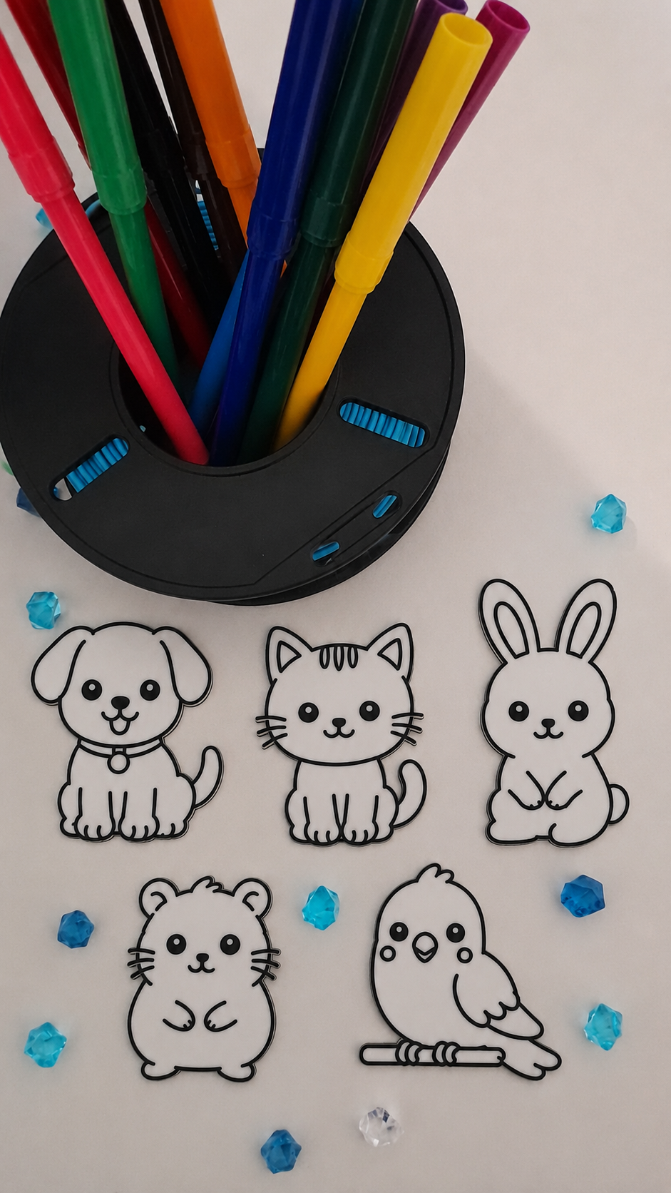 Kit de Pintura 3D – Pets Fofos - Fácil e Econômico