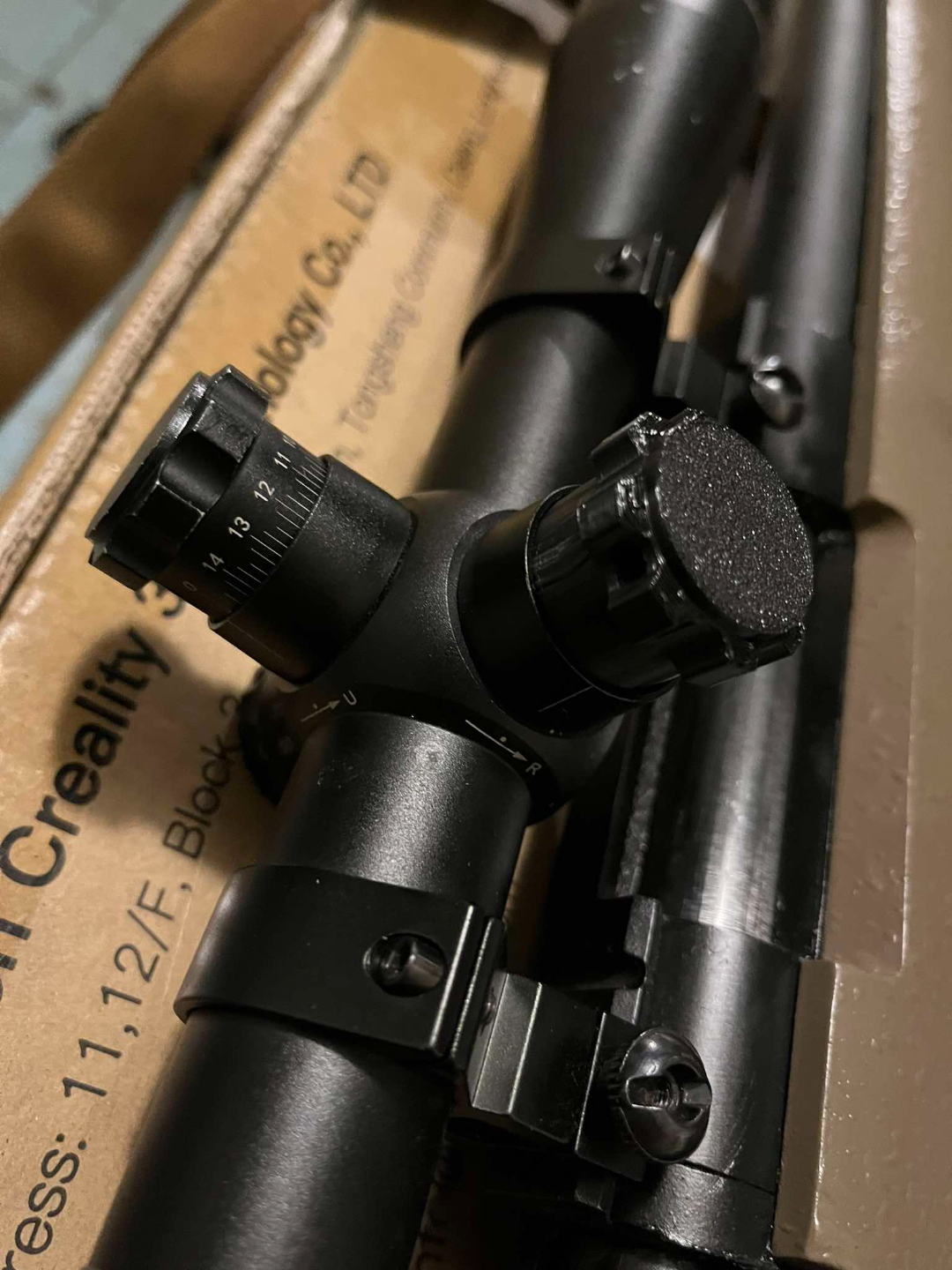 Airsoft Scope bolt cover