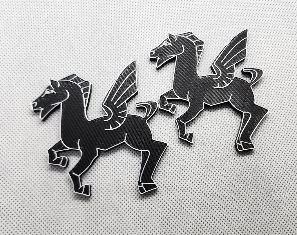 Escher Pegasus Interlocking Pieces