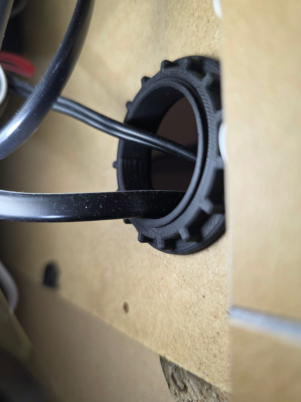 Cable Passthrough for Thin Panels