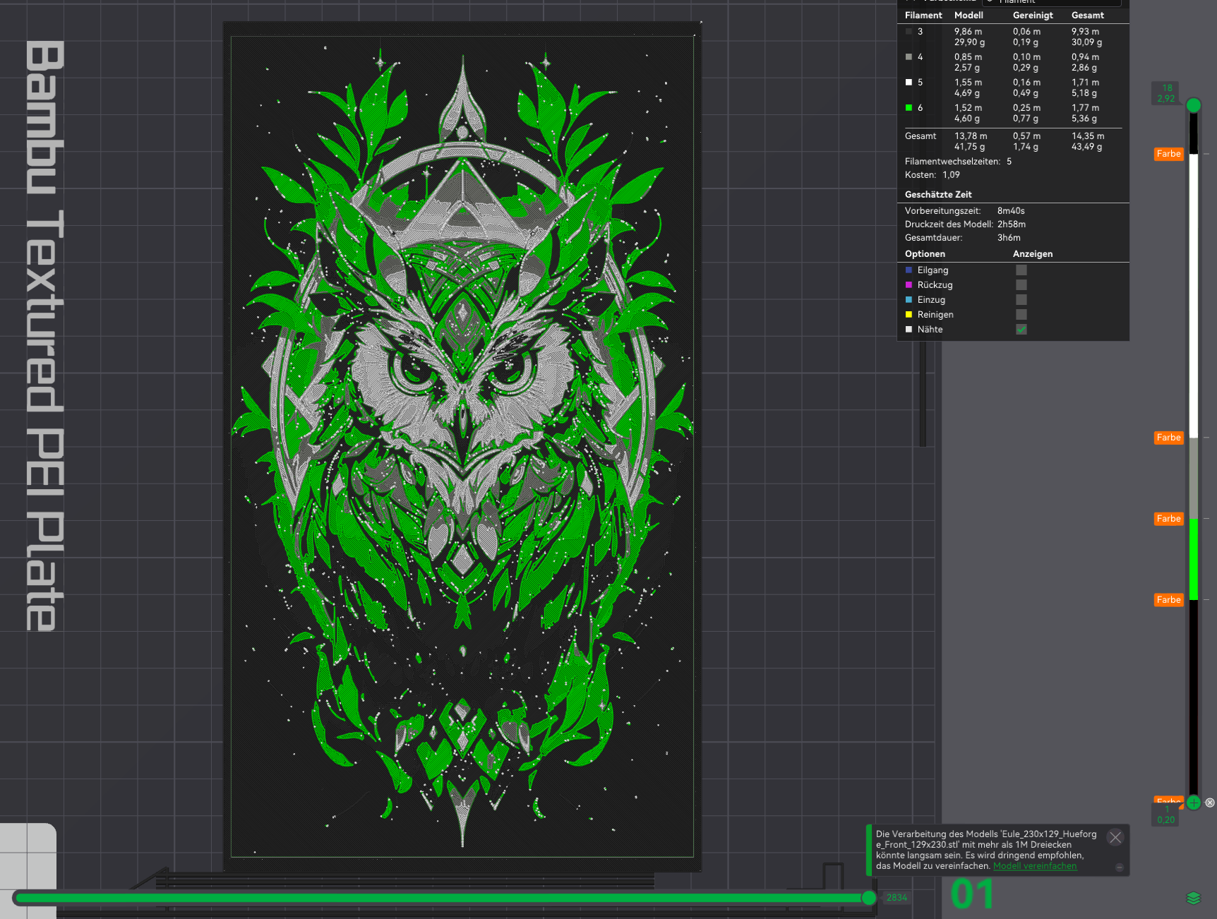 Owl Hueforge