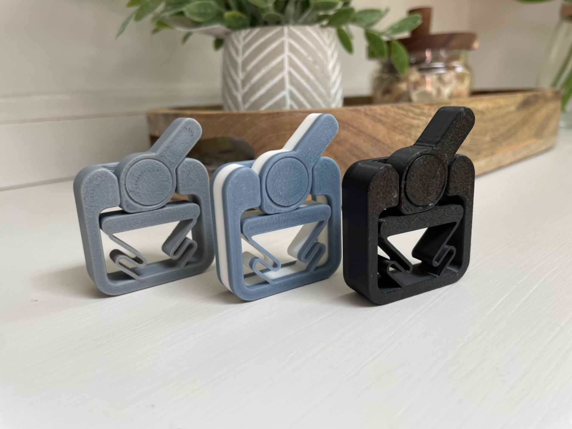 Fidget Toggle Switch - v2 - Print in Place