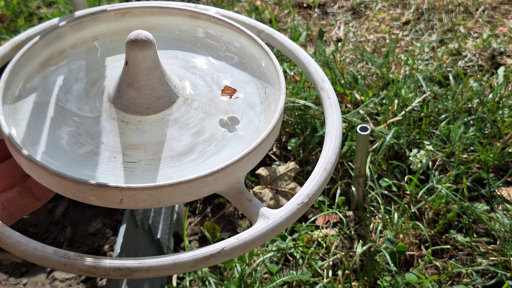 Simple Bird Water Bowl for Your Garden
