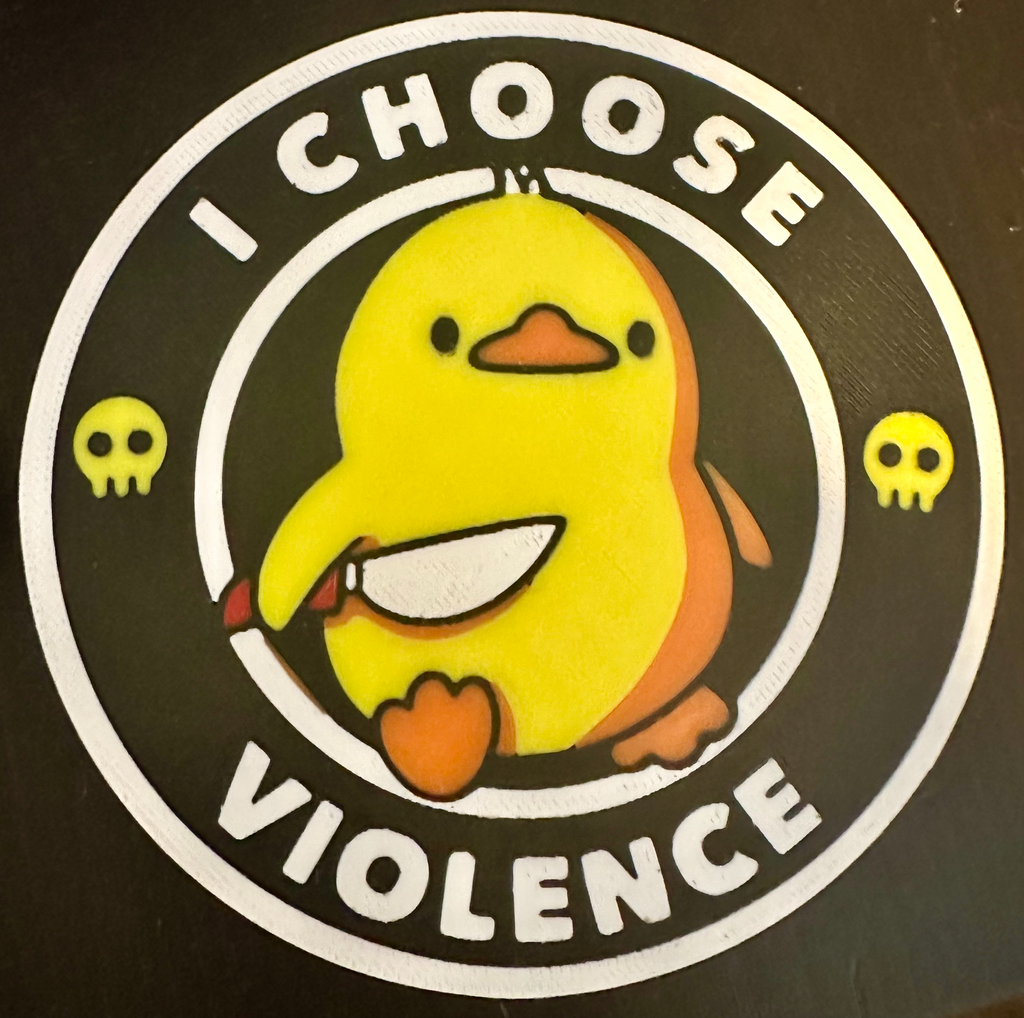 I Choose Violence Coaster