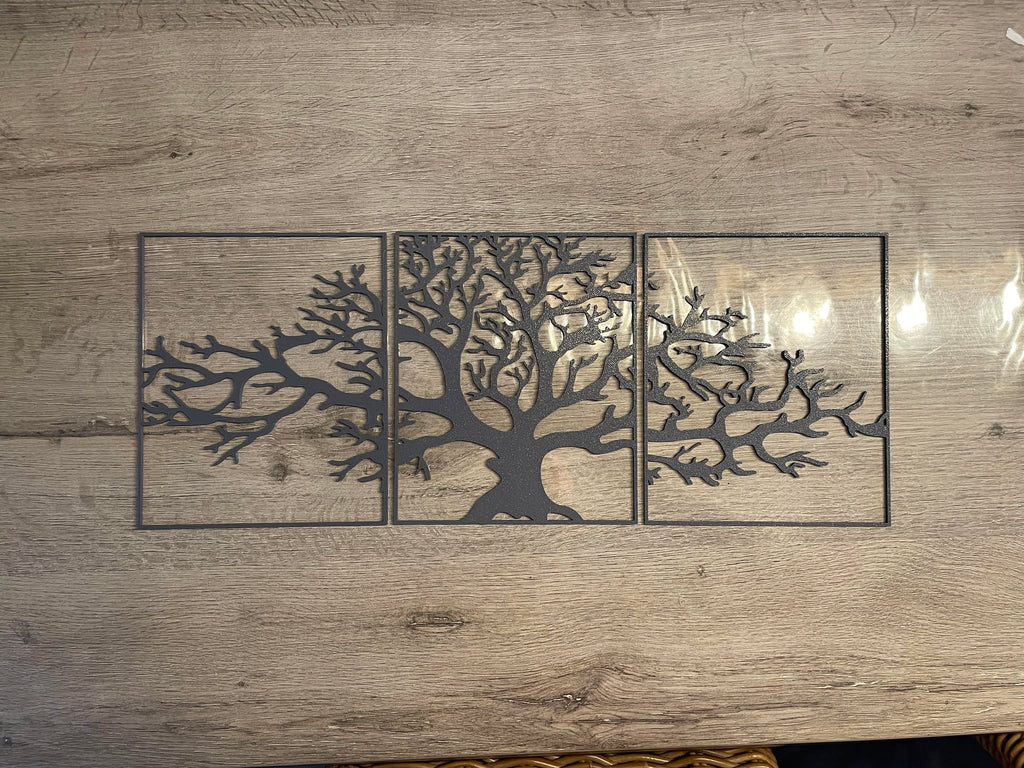 Cadre arbre de vie en 3 morceaux