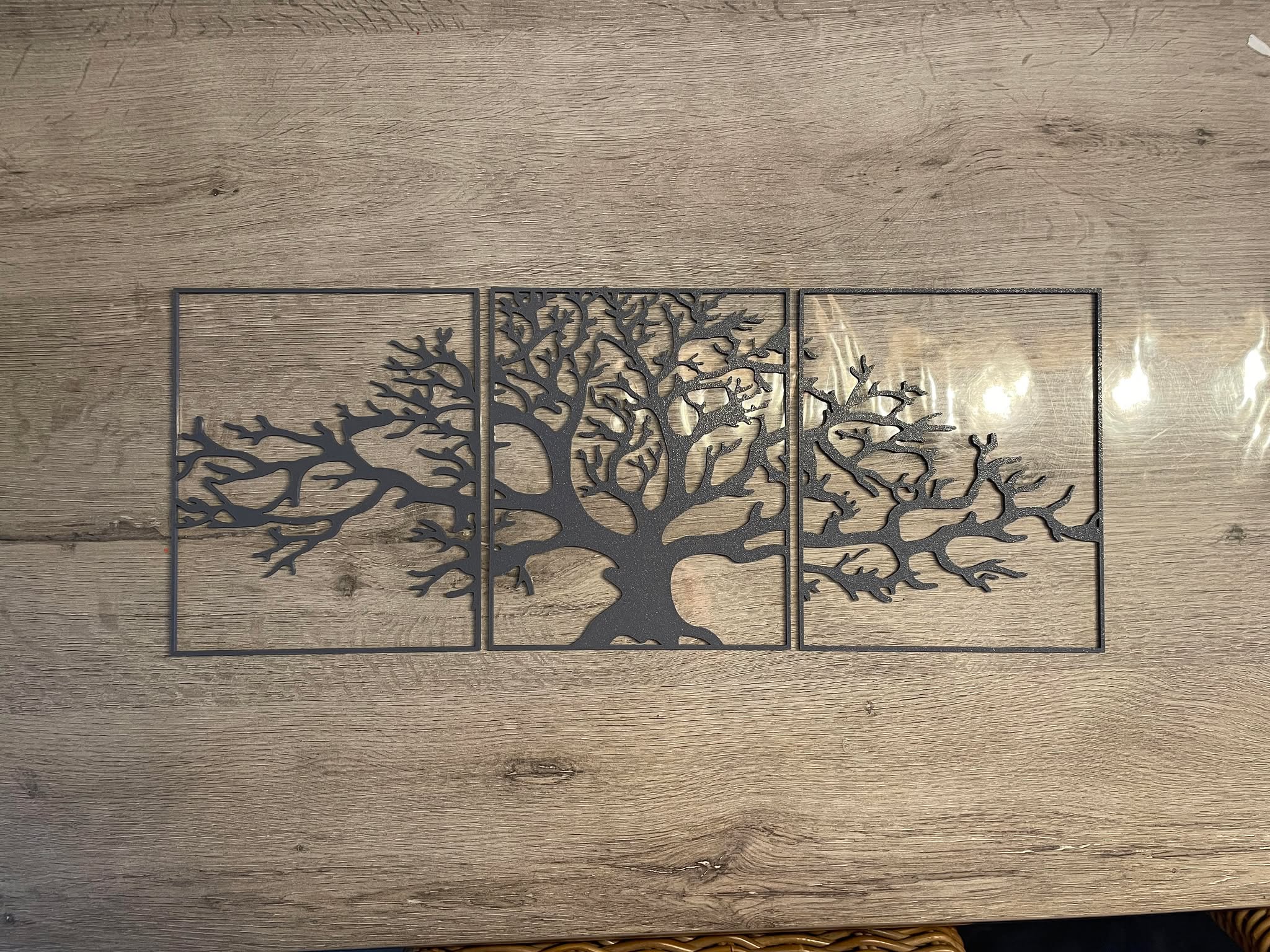 Cadre arbre de vie en 3 morceaux