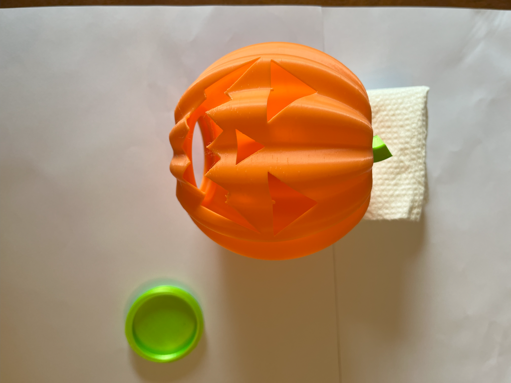 Halloween Tea Light Pumpkin