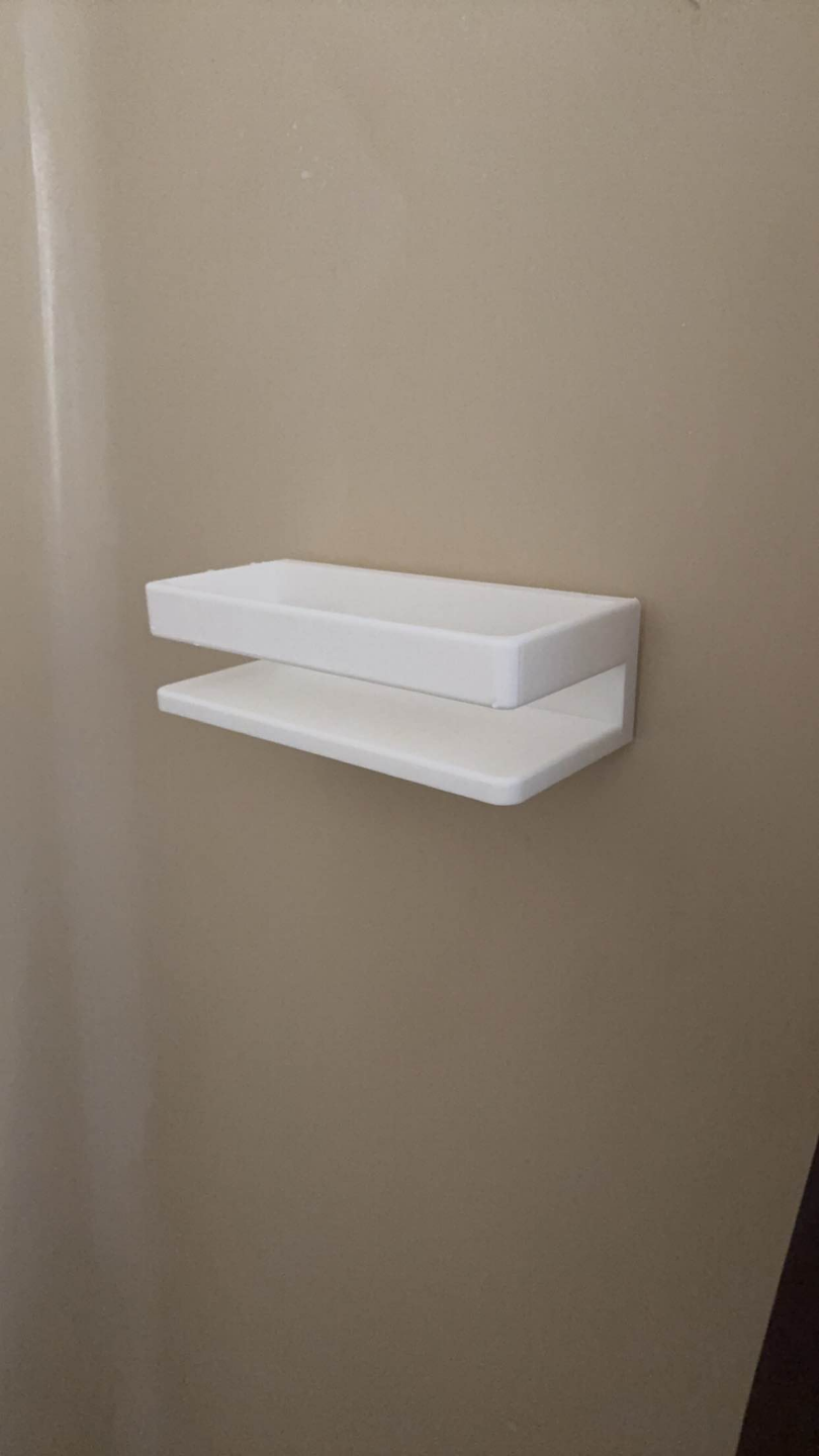 Modern Floating Shower Shelf