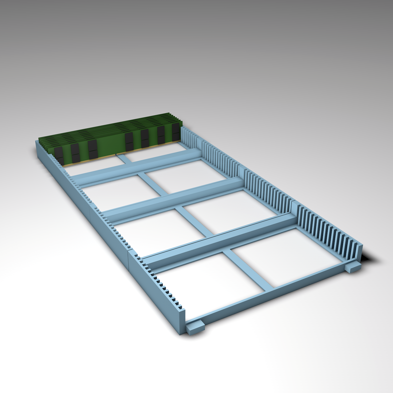 DIMM/RAM Stick Holders Multi-Locking