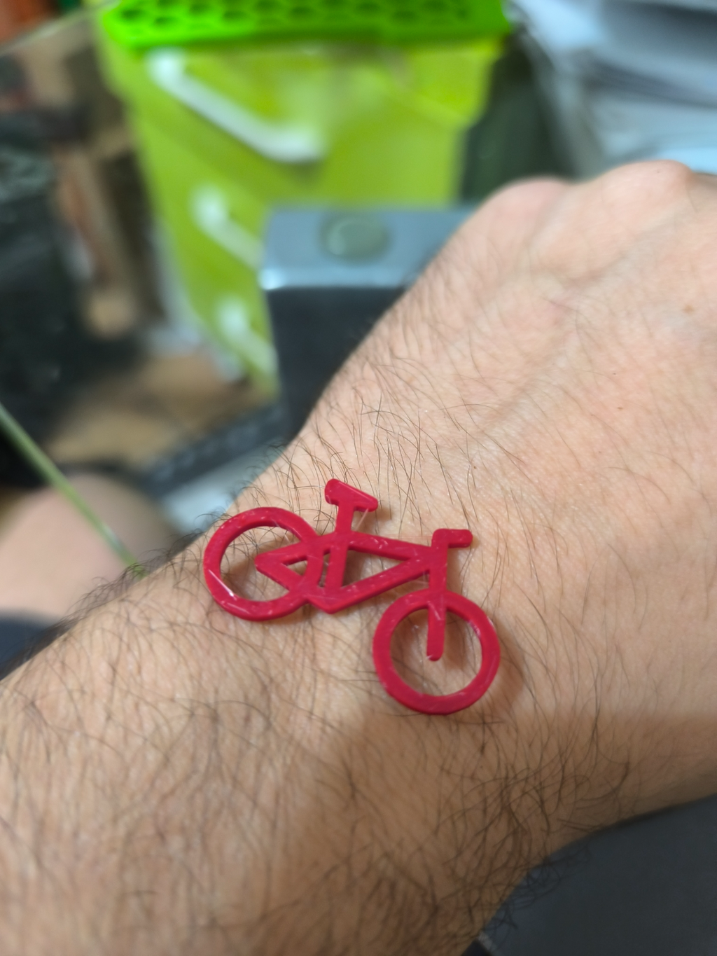 Bicycle bracelet