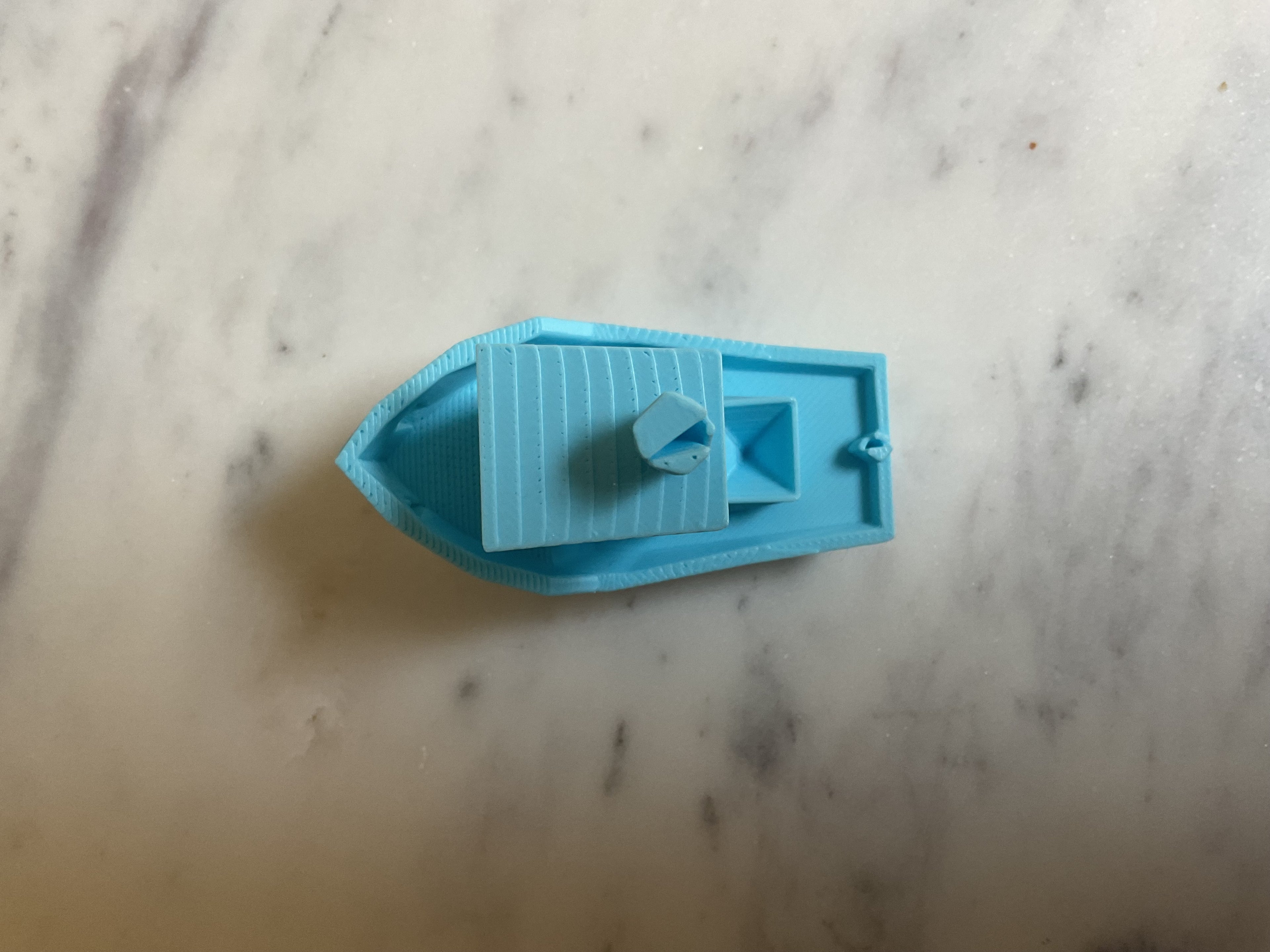 Low Poly 3dBenchy with only 562 Triangles