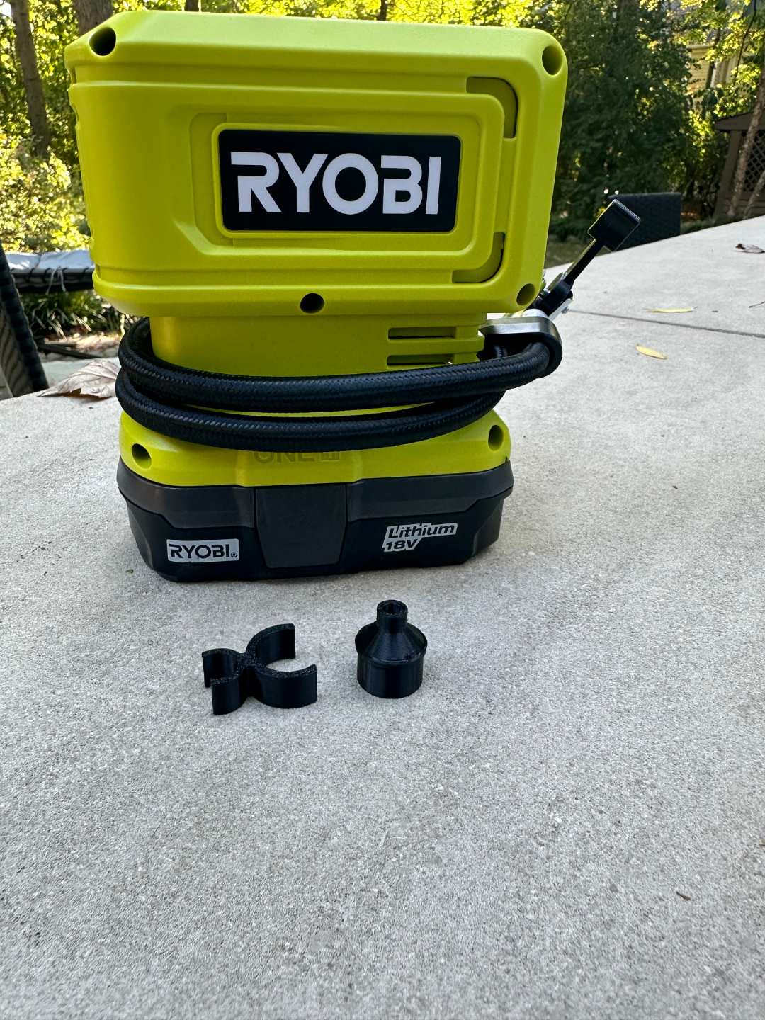 Schrader valve adapter for inflatables