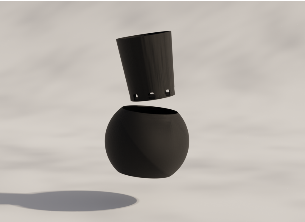 Minimalist Planter Ball
