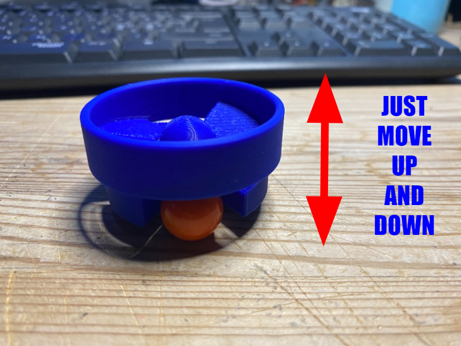 Infinite Fidget Marble Toy - Printable Marble
