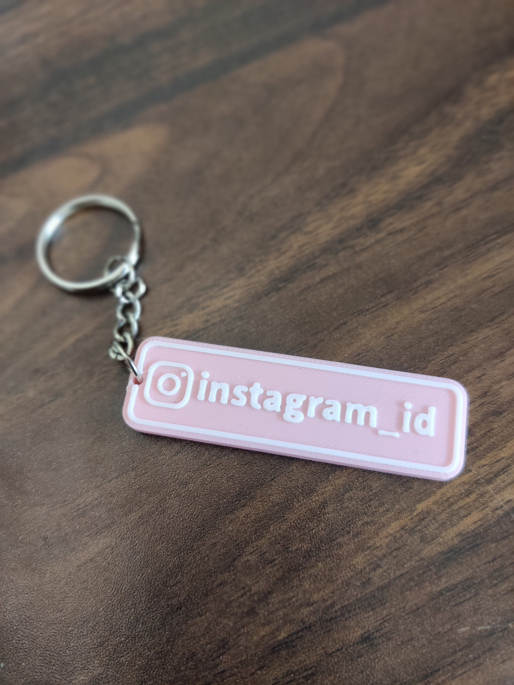 Custom name keychain