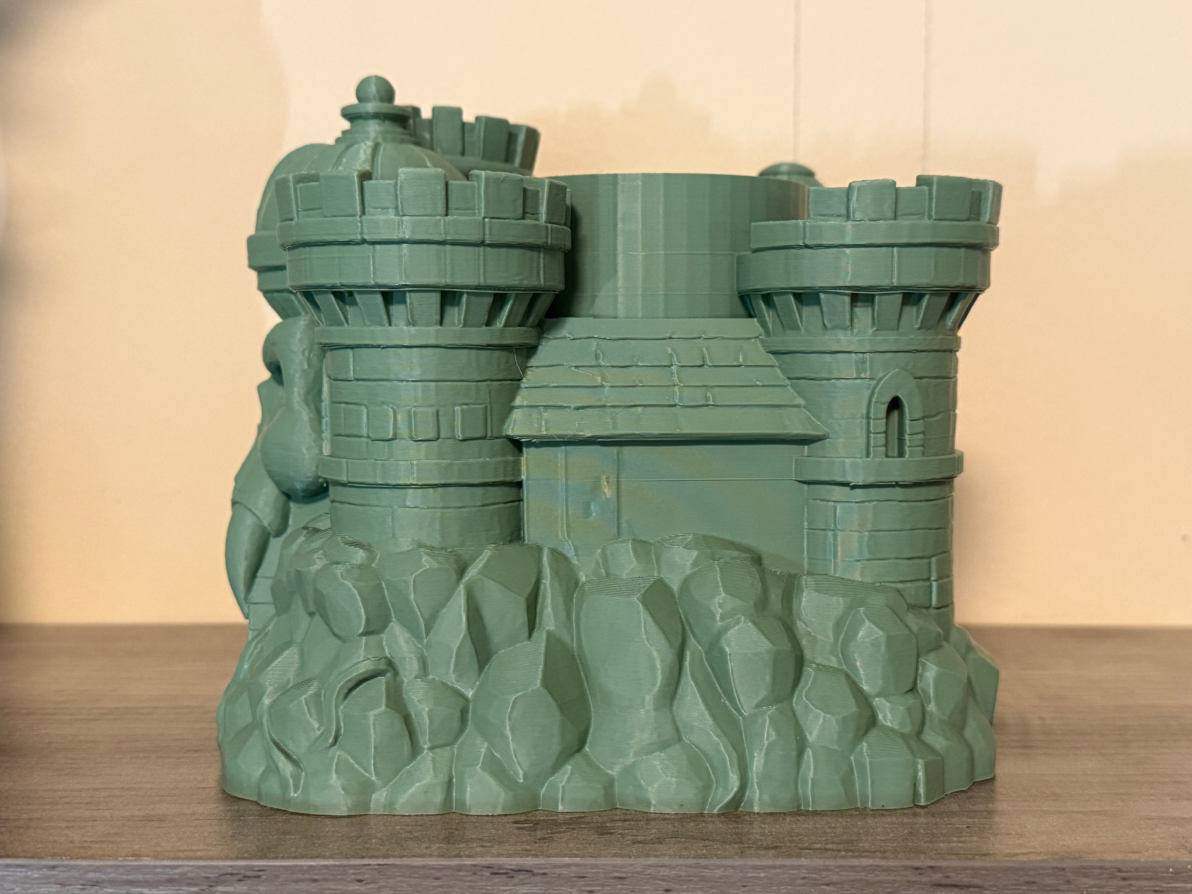 He-Man Castle Grayskull Drink Holder or Planter