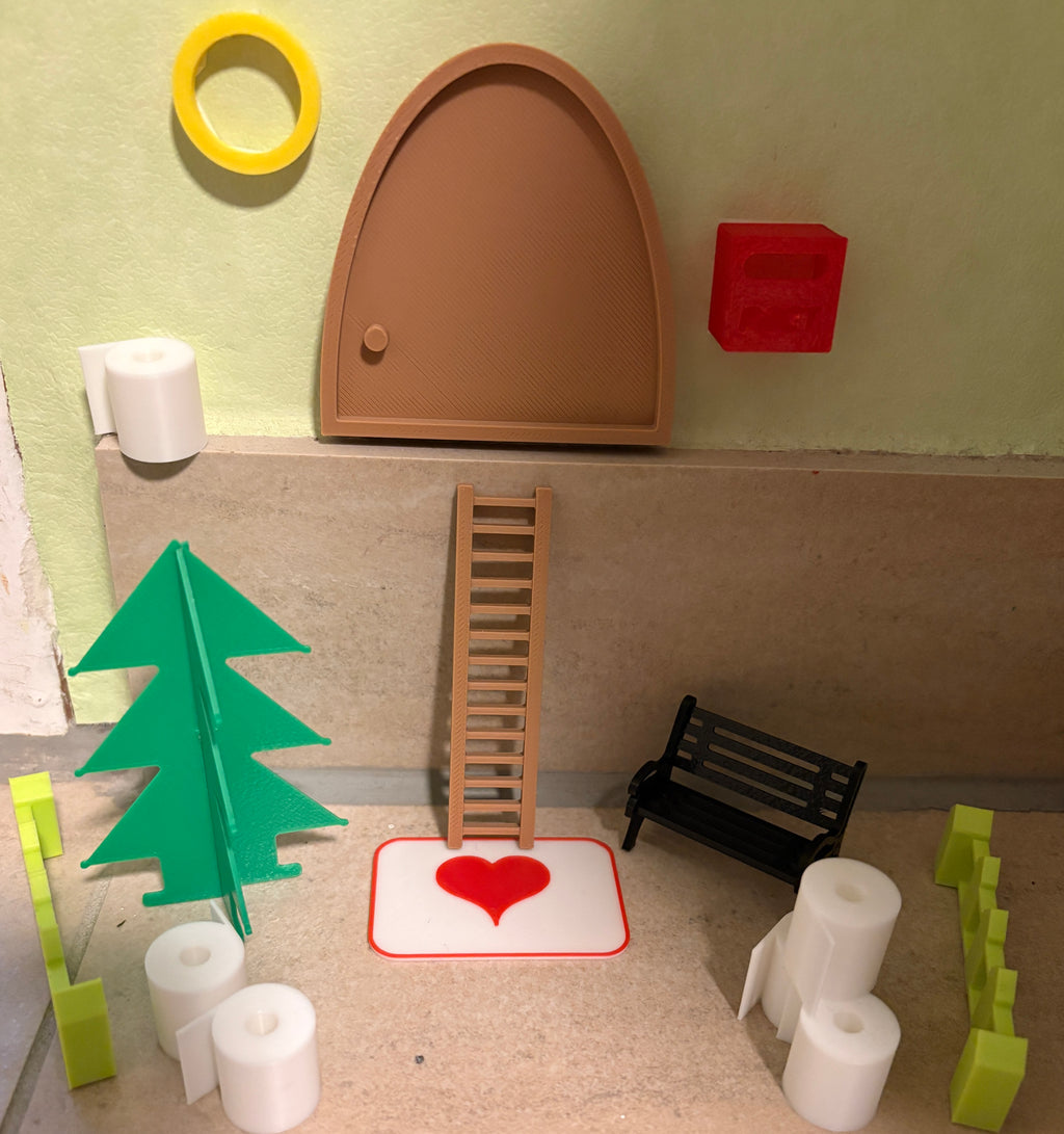 Elf on the Shelf - Fußmatte mit Herz