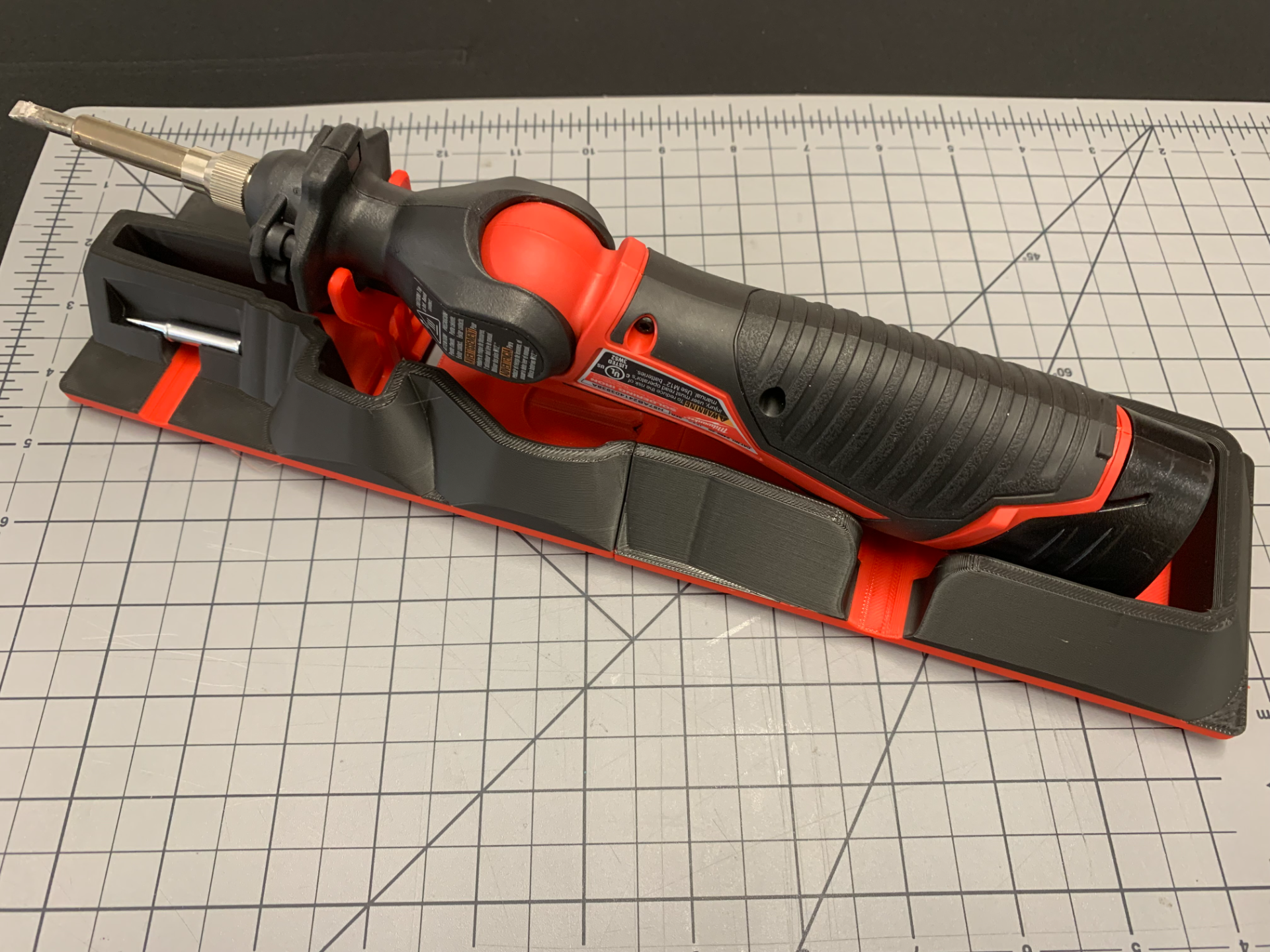 Gridfinity Shadow Tray-M12 Soldering Iron 2488-20