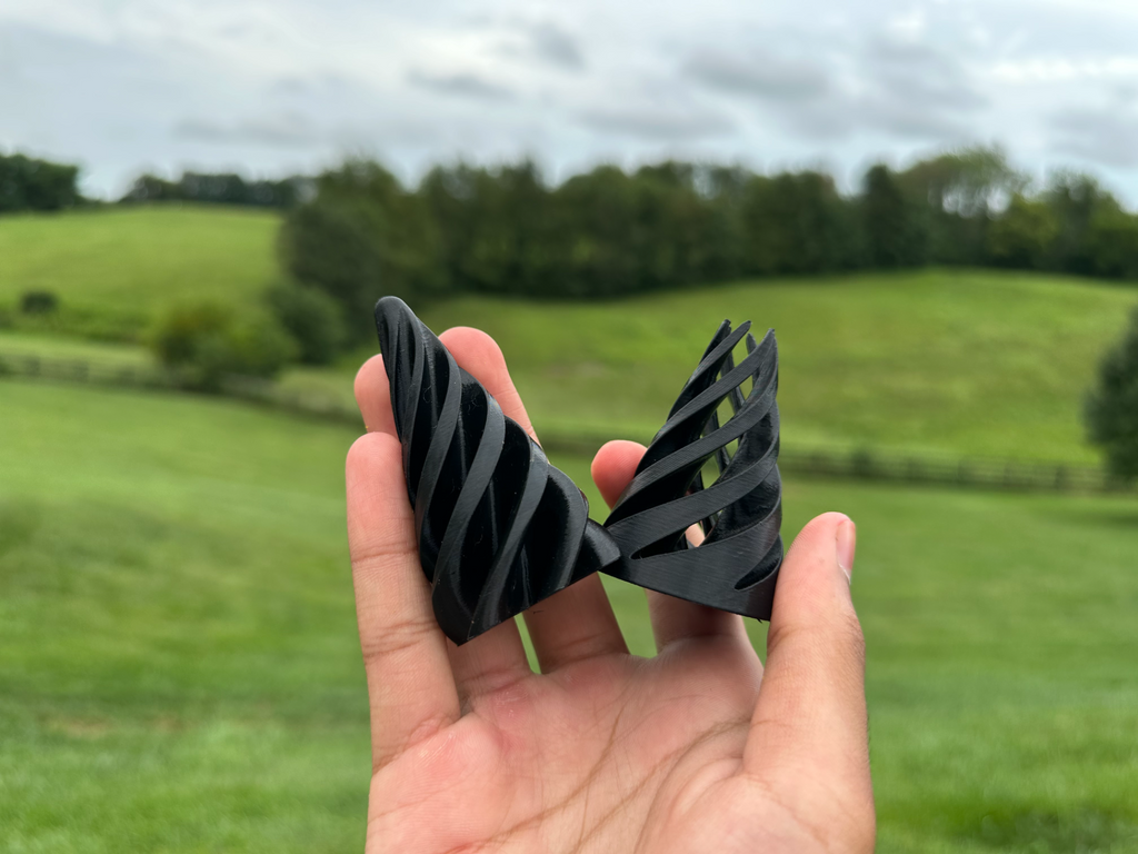 Spiral cone fidget