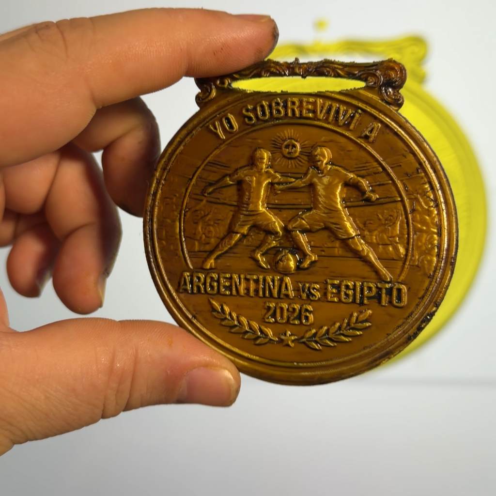 Medalla Mundial 2026 - ARGENTINA vs EGIPTO