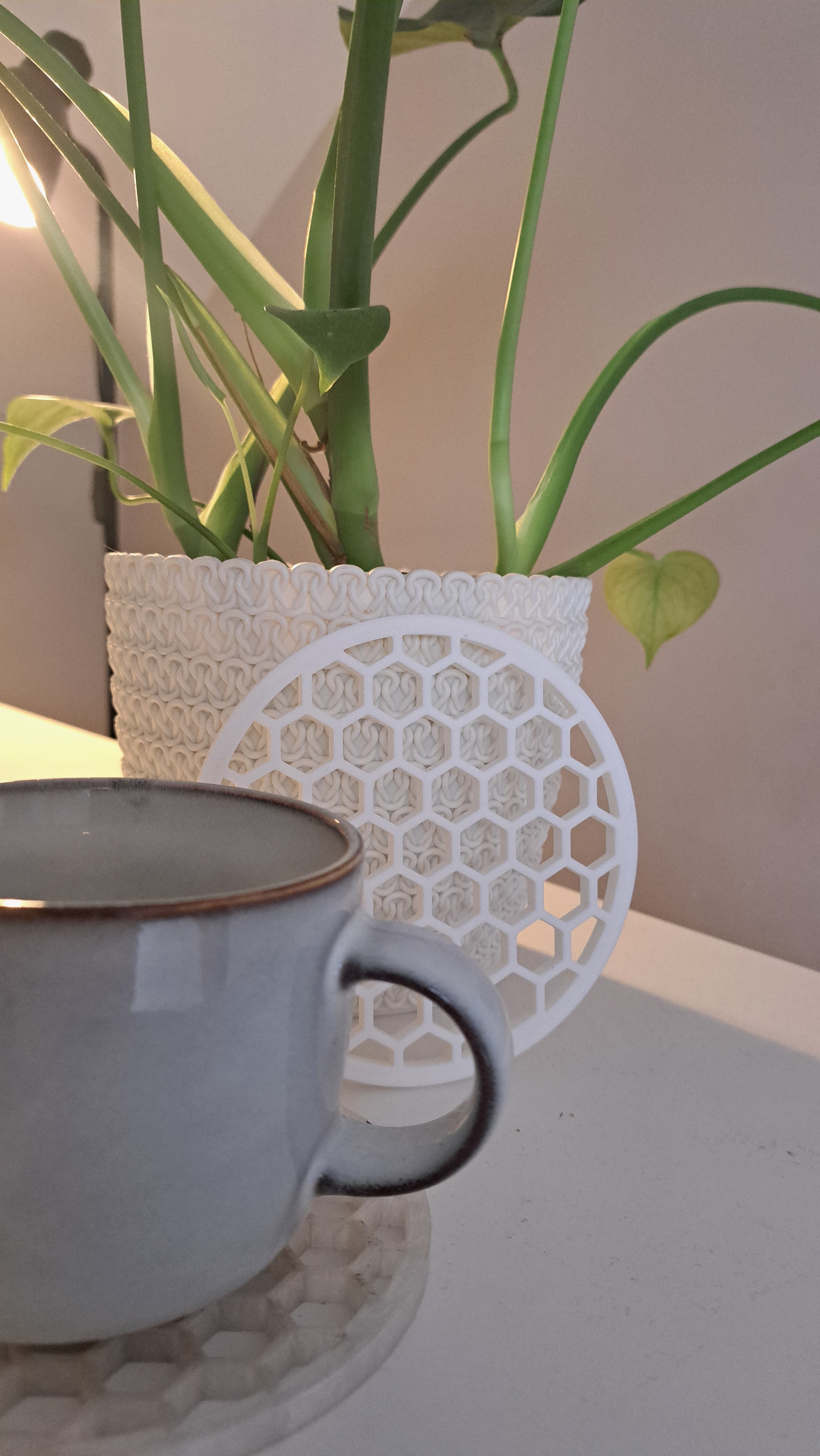 Cup coaster (hex)