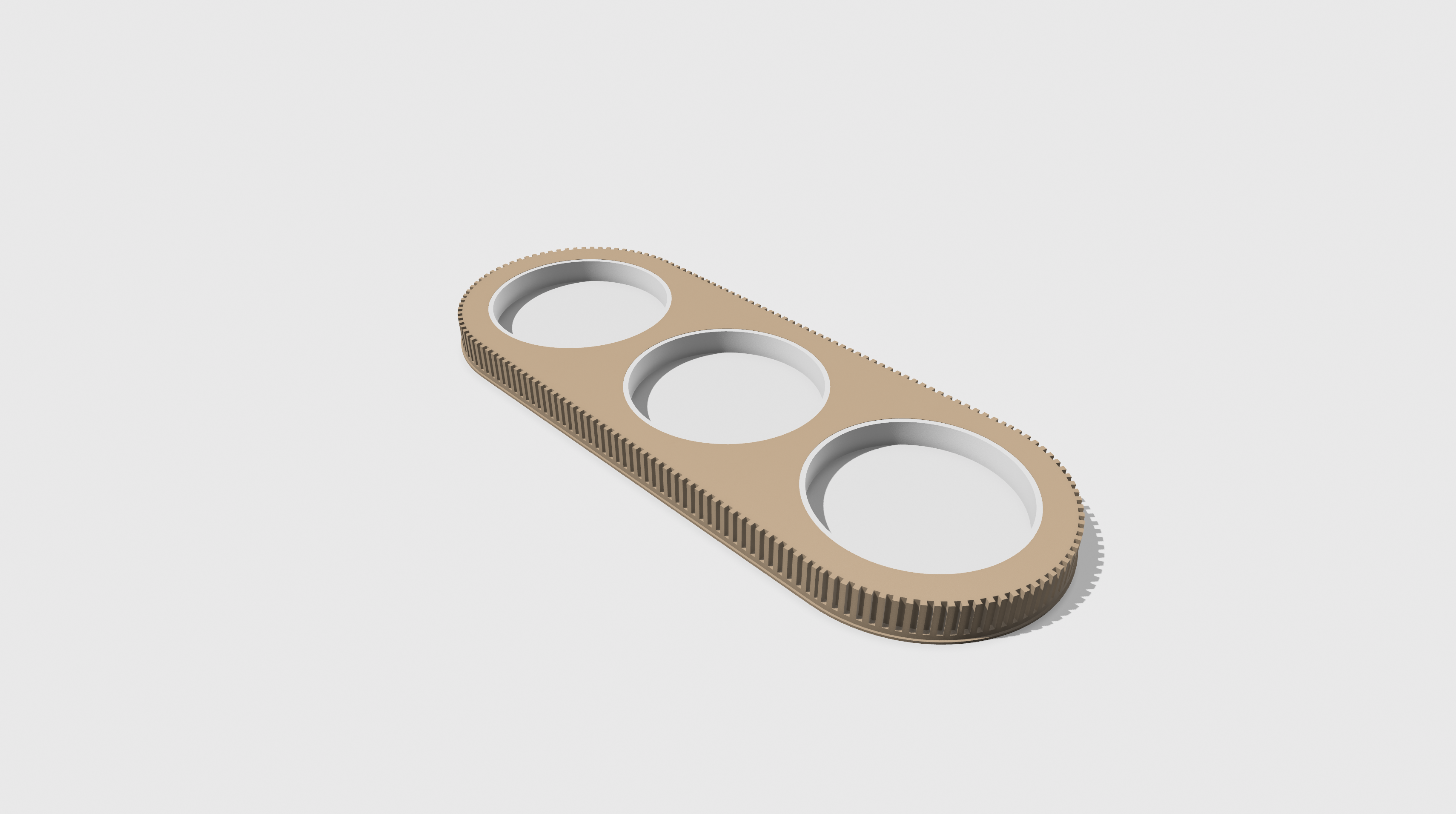Ribbed Oval Tray for Dispenser & Diffuser