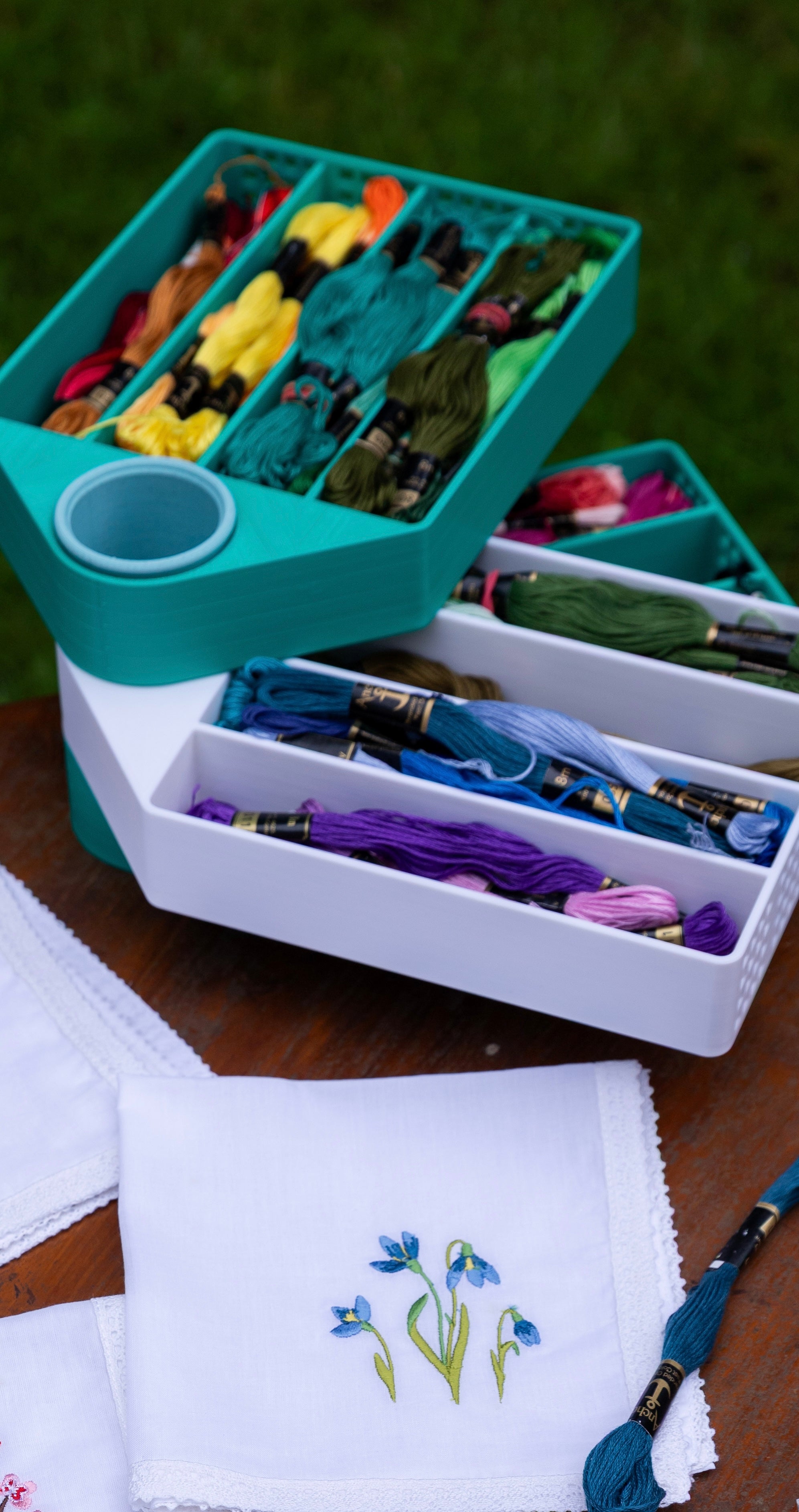 Tidy Threads - Embroidery Thread Organiser Trays