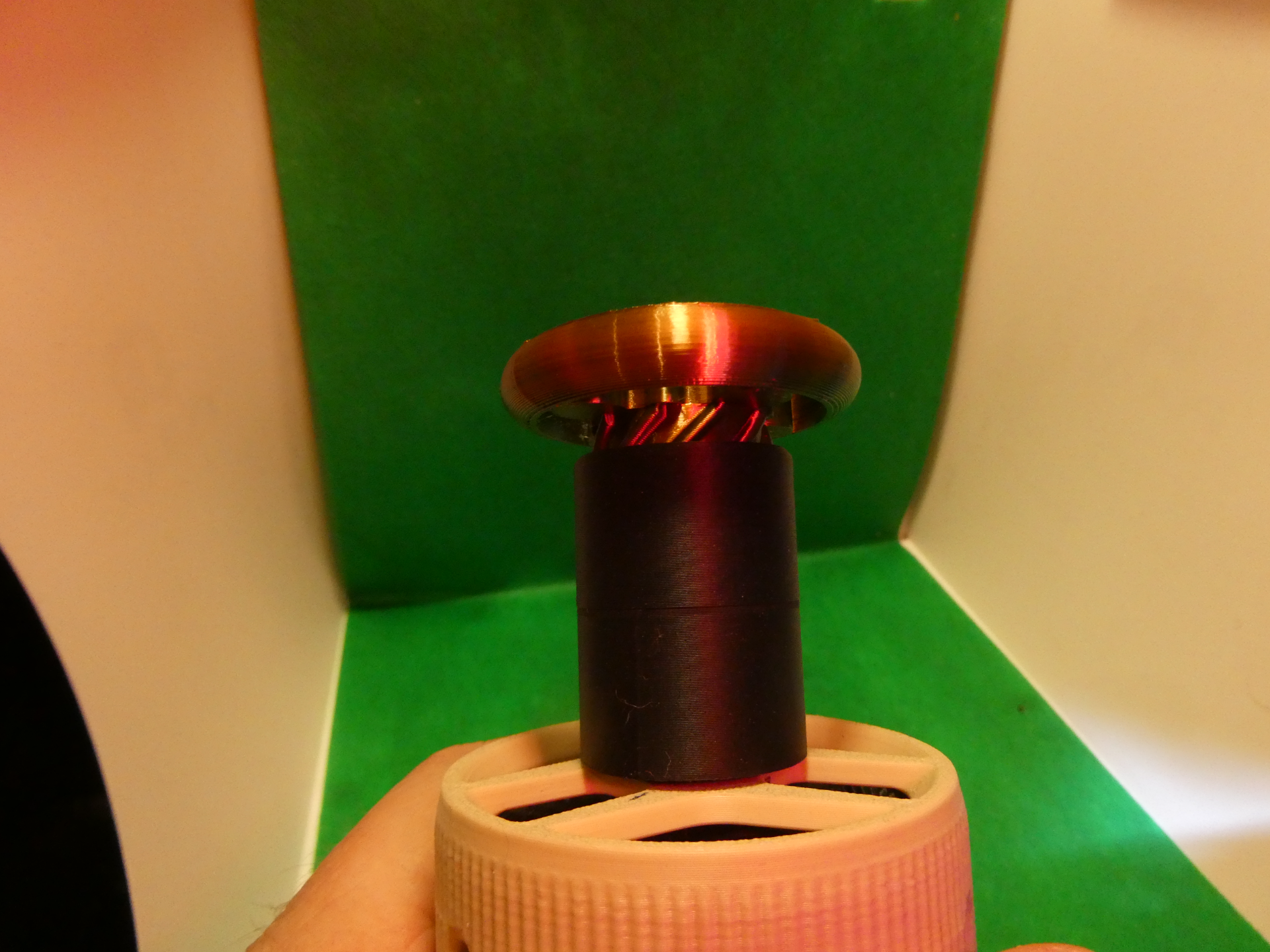 Spinning top driver for Propellor Launcher
